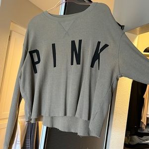 VS PINK waffle tshirt, L